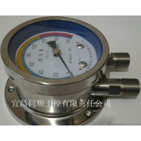 同順工控CB系列壓力壓差表，不銹鋼材質(zhì)