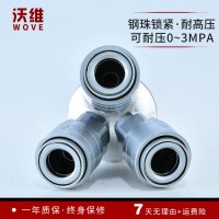 SABO薩博圓三通氣動(dòng)快速接頭 三叉內(nèi)絲氣管空壓機(jī)快插接頭 現(xiàn)貨供應(yīng)
