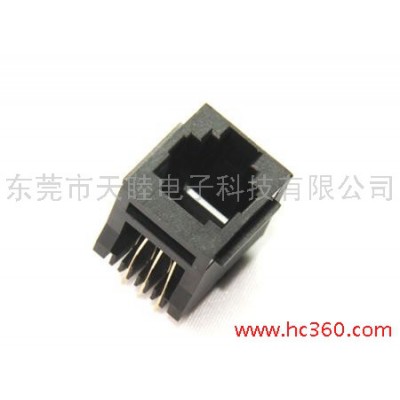 供應(yīng)天睦6P6C直插DIP 鍍金6U直插 RJ