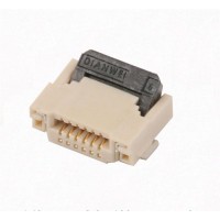 深圳 端子鍍金 電子連接器 車載用連接器 6p FPC/FFC 連接器插座