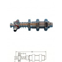 天行氣動(dòng)配件金屬支架真空吸盤座機(jī)械手小頭金具M(jìn)12L-07-