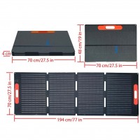 MoveTo.Solar 便攜式可折疊太陽能電池板600W