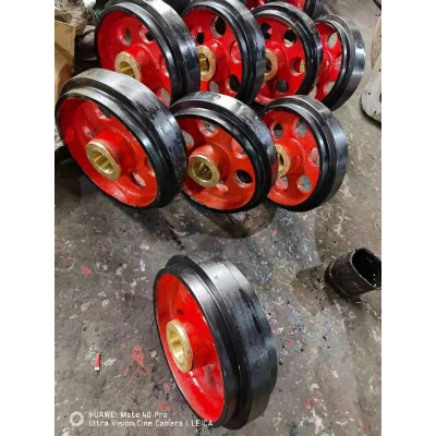 移動(dòng)變壓器輪對(duì)，軸孔帶球墨鑄鐵或