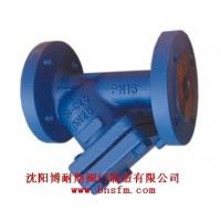 GL41H管道過濾器廠商，蒸汽Y型過濾器，鑄鋼-不銹鋼過濾器，襯氟過濾器