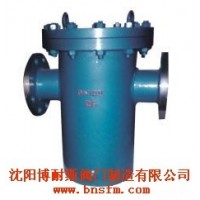 藍(lán)式過濾器，管道除污器，T型熱力管網(wǎng)過濾器，遼寧鑄鋼-不銹鋼-襯氟過濾器