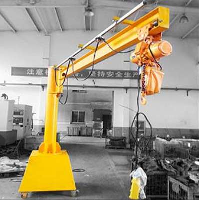 小型250KG電動葫蘆折臂吊 360°旋轉(zhuǎn)折臂式懸臂吊起重機(jī)
