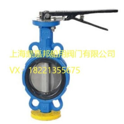 JISF7480船用中心型對(duì)夾式渦輪蝶閥